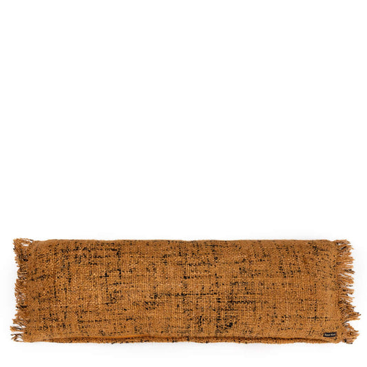 Koristetyynynpäällinen Oh My Gee, kaneli/musta 35x100 Bazar Bizar