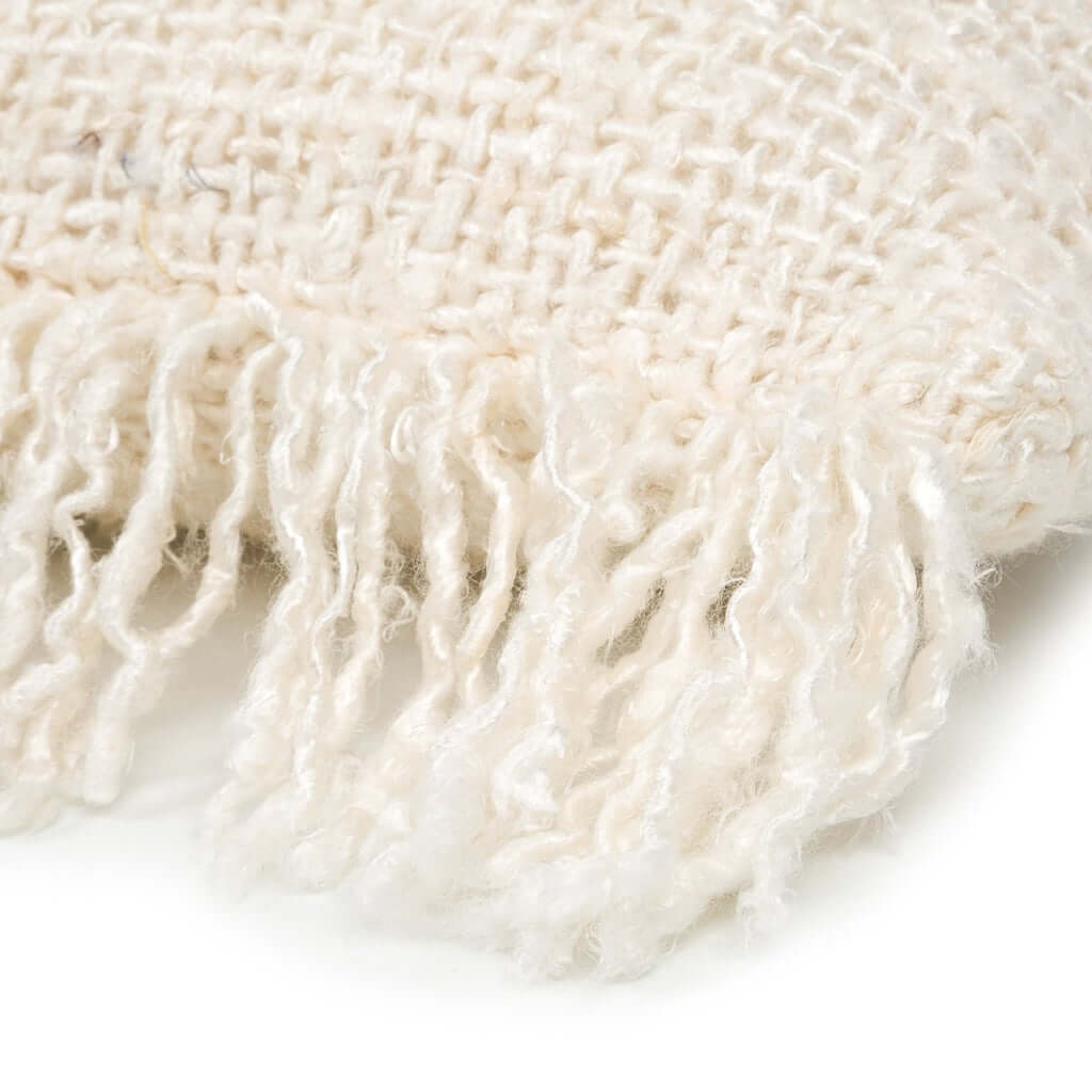 Koristetyynynpäällinen Oh My Gee, luonnonvalkoinen 40x40 Bazar Bizar