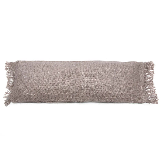 Koristetyynynpäällinen Oh My Gee, helmenharmaa 35x100 Bazar Bizar
