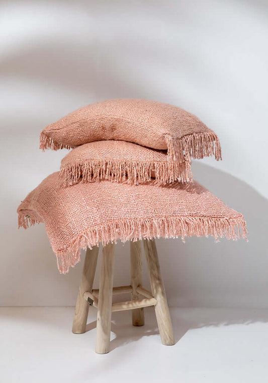 Koristetyynynpäällinen Oh My Gee, lohenpunainen 60x60 Bazar Bizar