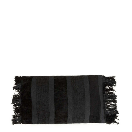 Koristetyynynpäällinen Oh My Gee, musta/sametti 30x50 Bazar Bizar