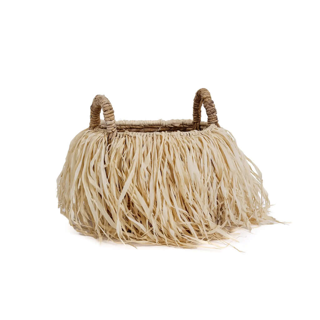 Sisustuskori De Raffia banana M Bazar Bizar