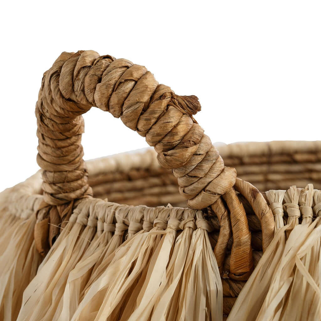Sisustuskori De Raffia banana M Bazar Bizar
