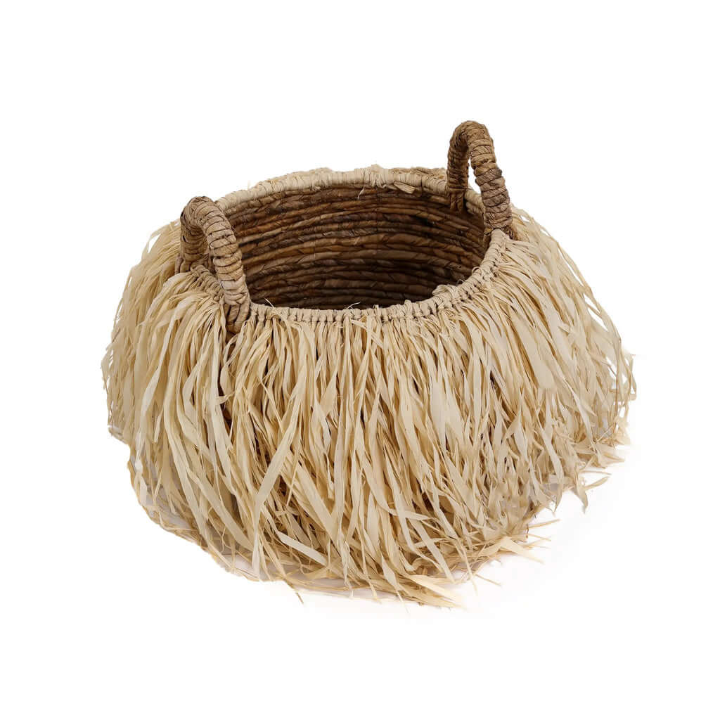 Sisustuskori De Raffia banana M Bazar Bizar