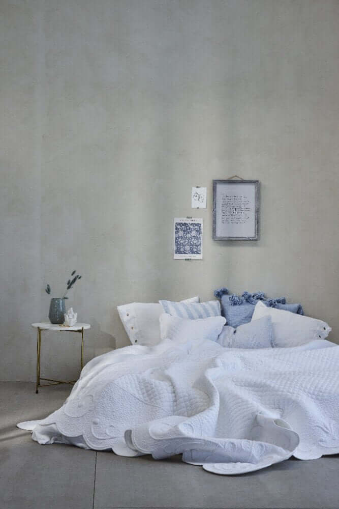 Iso koristetyyny Feminia, sininen 60x60 Lene Bjerre Desing