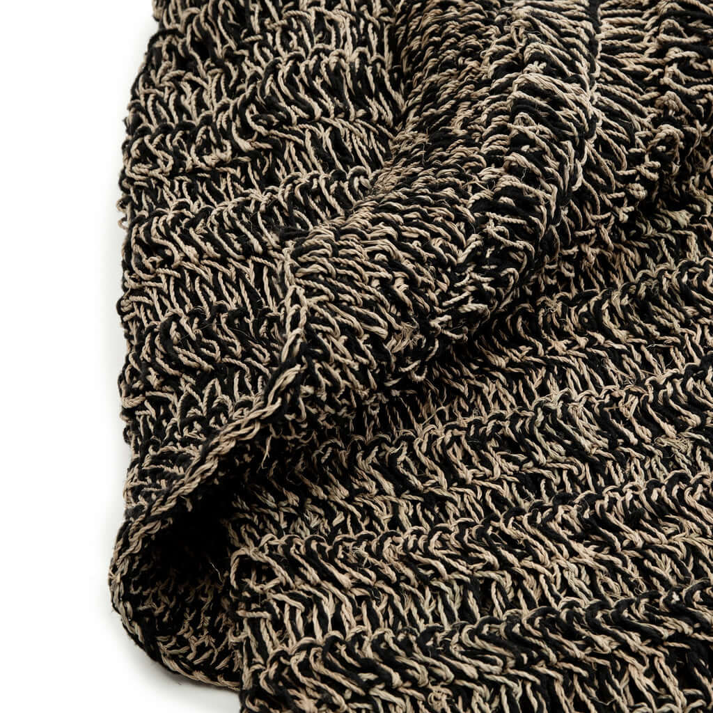 Meriruohomatto, luonnollinen/musta 180x240 Bazar Bizar
