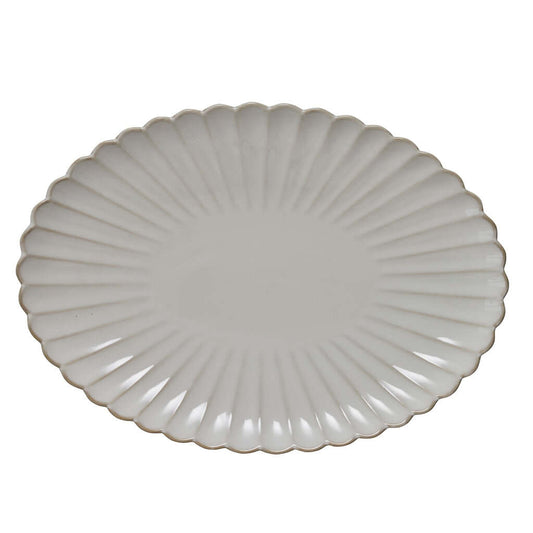 Tarjotin Camille, luonnonvalkoinen 36x25,5 Lene Bjerre Desing