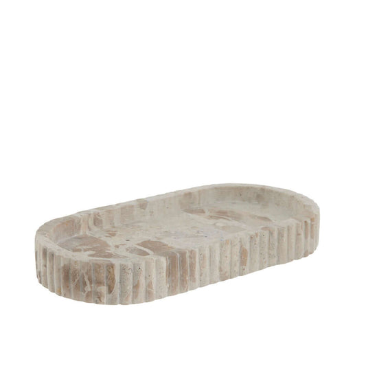 Tarjotin Eliana, pellava marmori 25x12,5 Lene Bjerre Desing