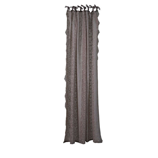 Sivuverho Eloise, tumma pellava 220x160 Lene Bjerre Desing
