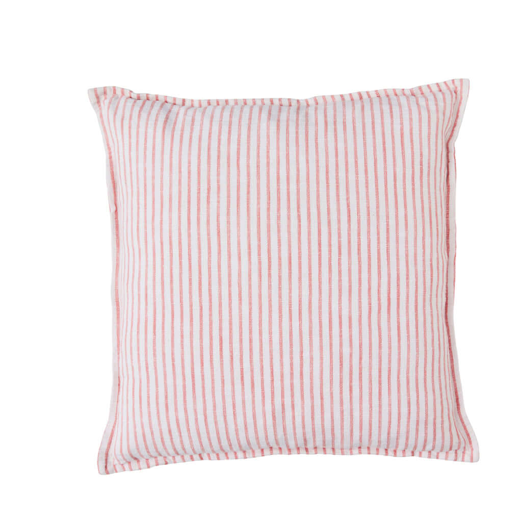 Koristetyyny Olivia, 60x60 punavalkoraidallinen Lene Bjerre Desing